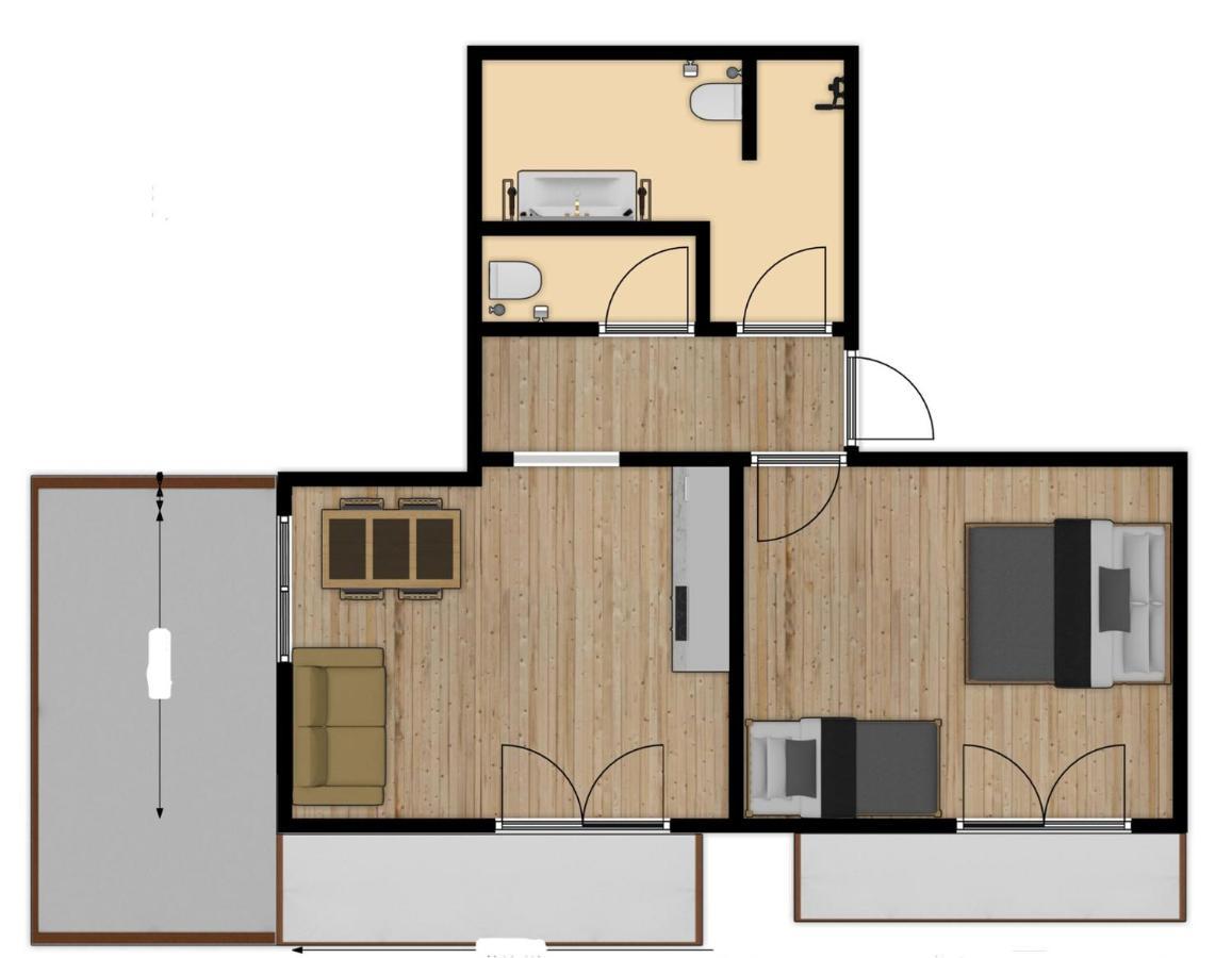 Chic Lodge-Apartments エールヴァルト エクステリア 写真